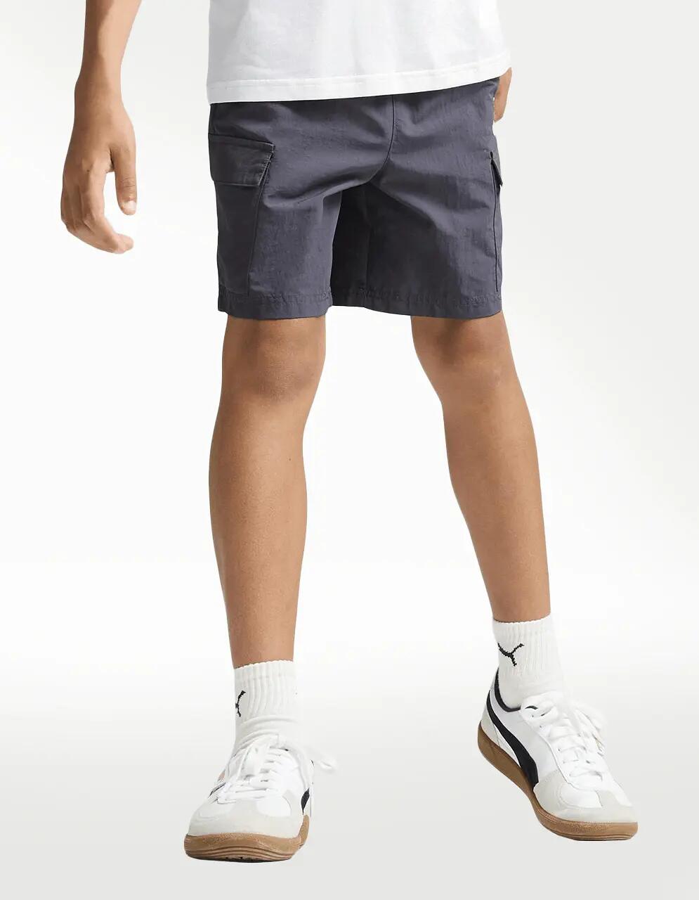 Short Puma Classics Cargo Gris - Niño
