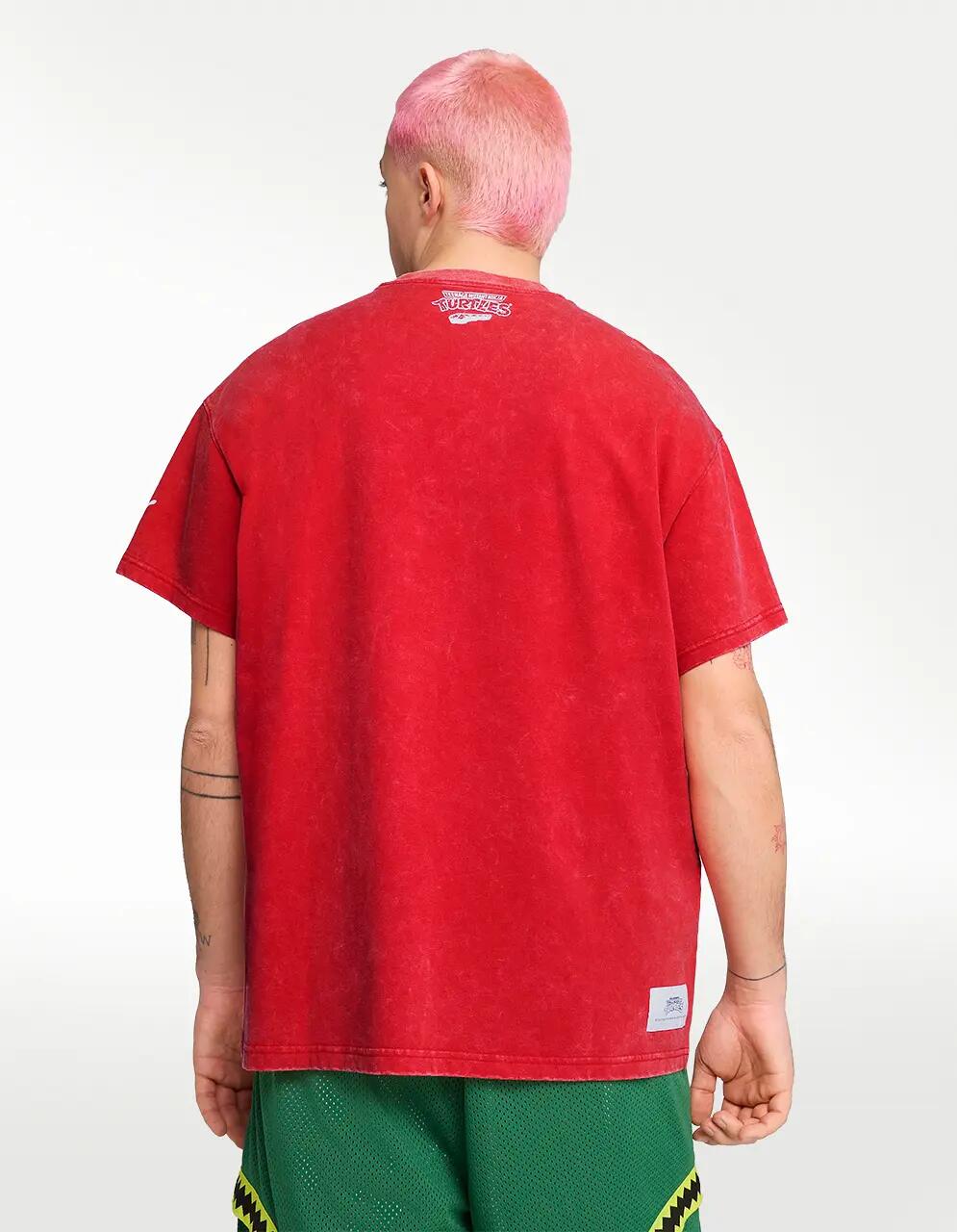 Playera Puma Hoops X TMNT I Rojo - Hombre