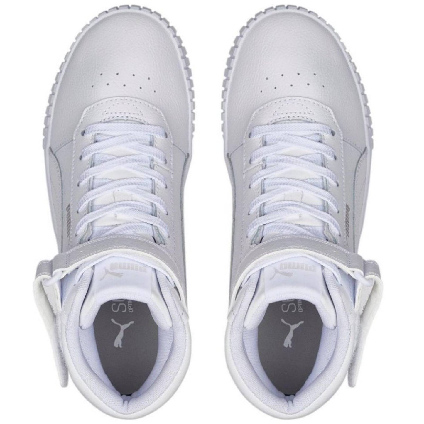 Tenis Puma Carina 2.0 Mid Blanco - Mujer