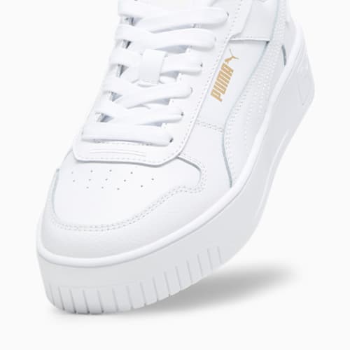 Tenis Puma Carina Street Jr Mujer - Blanco