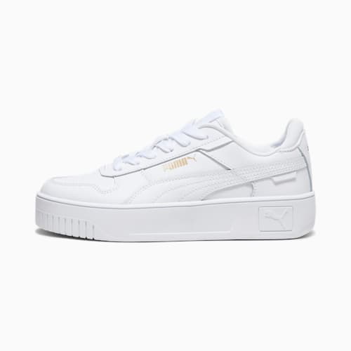Tenis Puma Carina Street Jr Mujer - Blanco