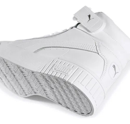 Tenis Puma Carina 2.0 Mid Blanco - Mujer