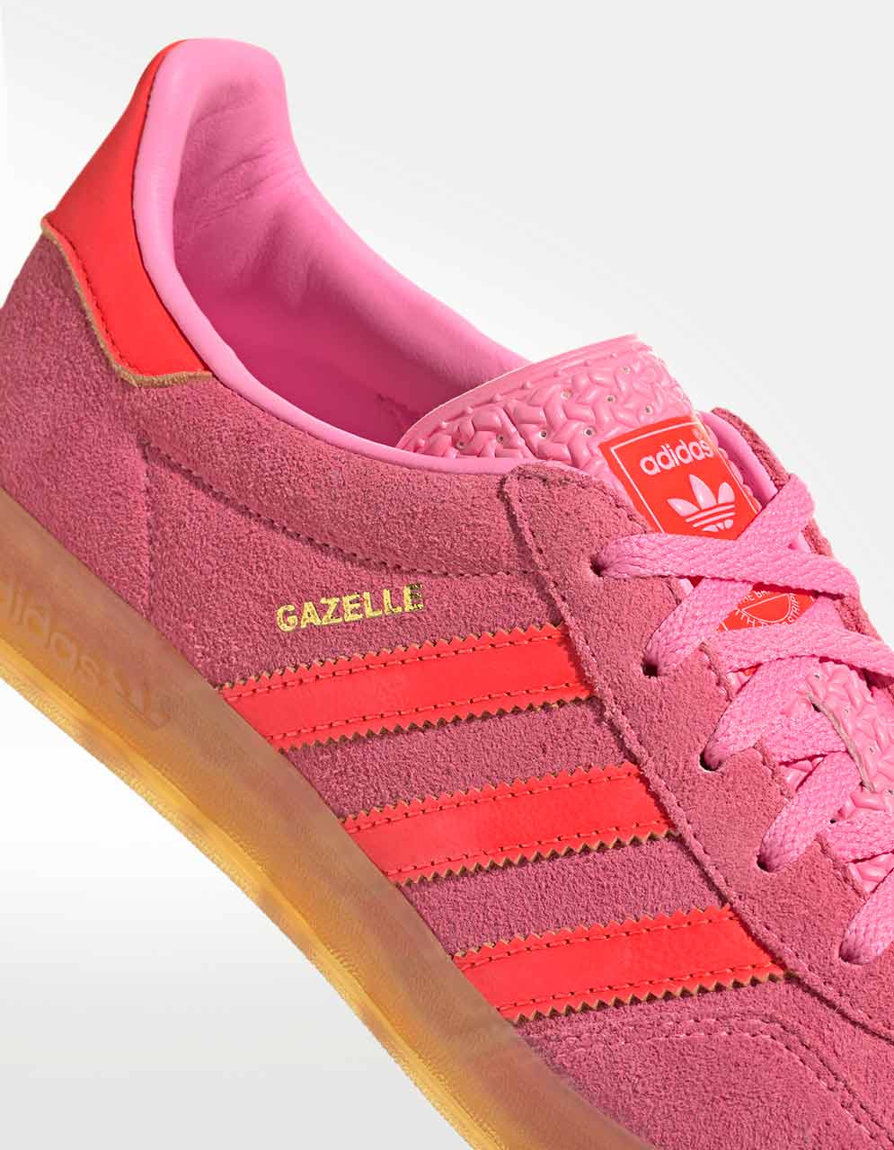 Tenis Adidas Gazelle Indoor Rojo - Mujer