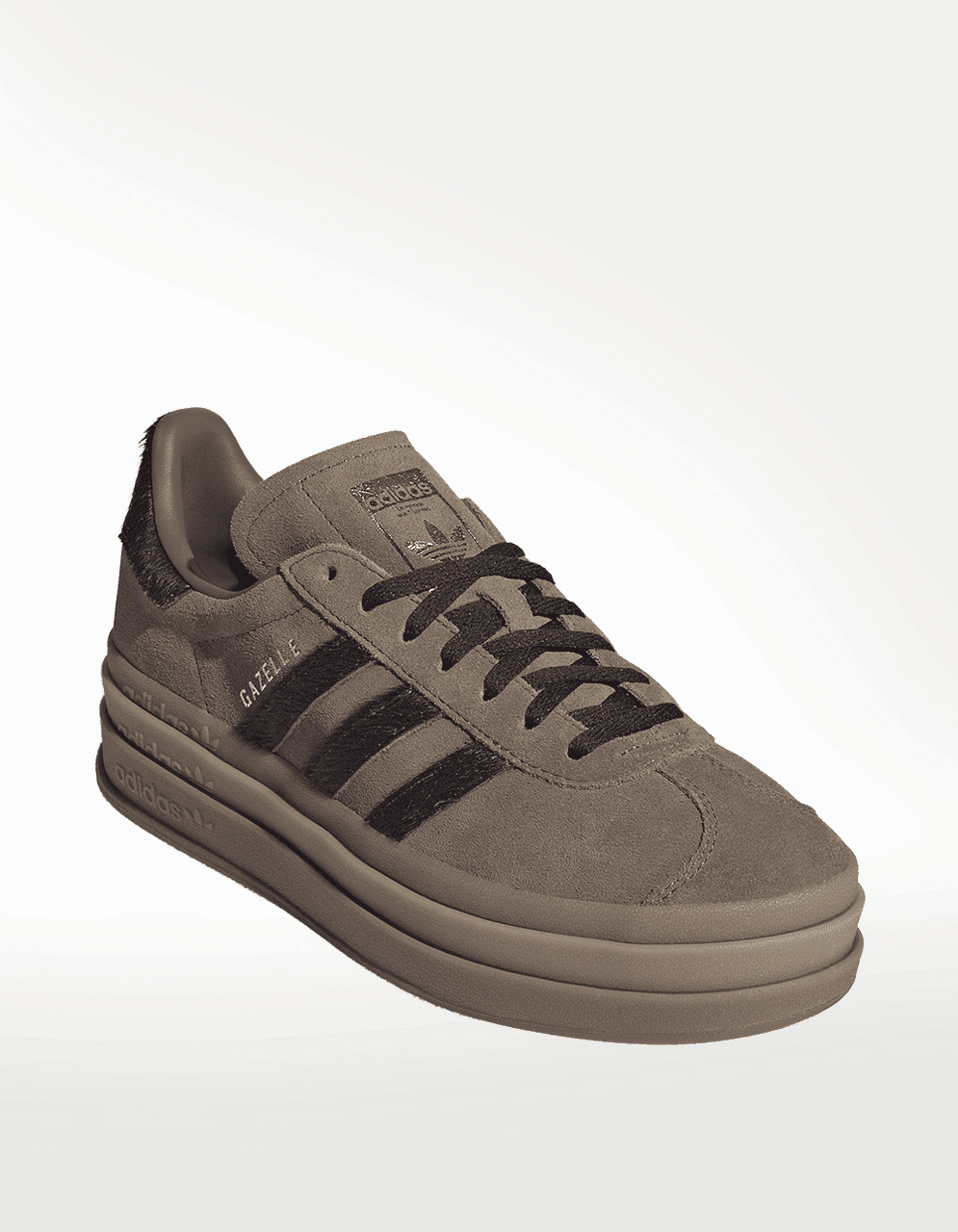 Tenis Adidas Gazelle Bold Negro - Mujer