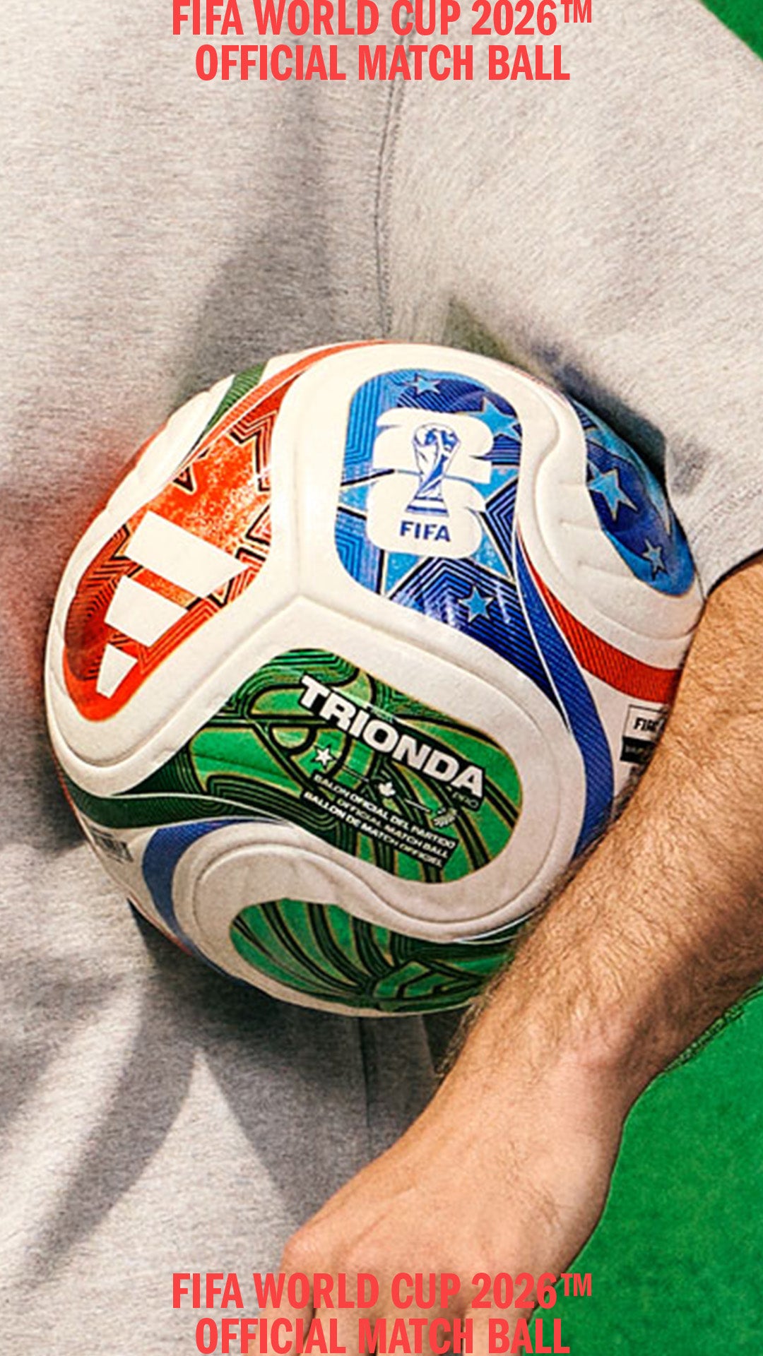 BALÓN TRIONDA TRAINING DE LA COPA MUNDIAL DE LA FIFA 2026™