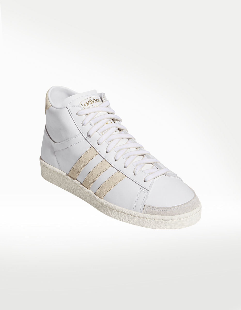 Tenis Adidas Jabbar Hi Blanco - Mujer