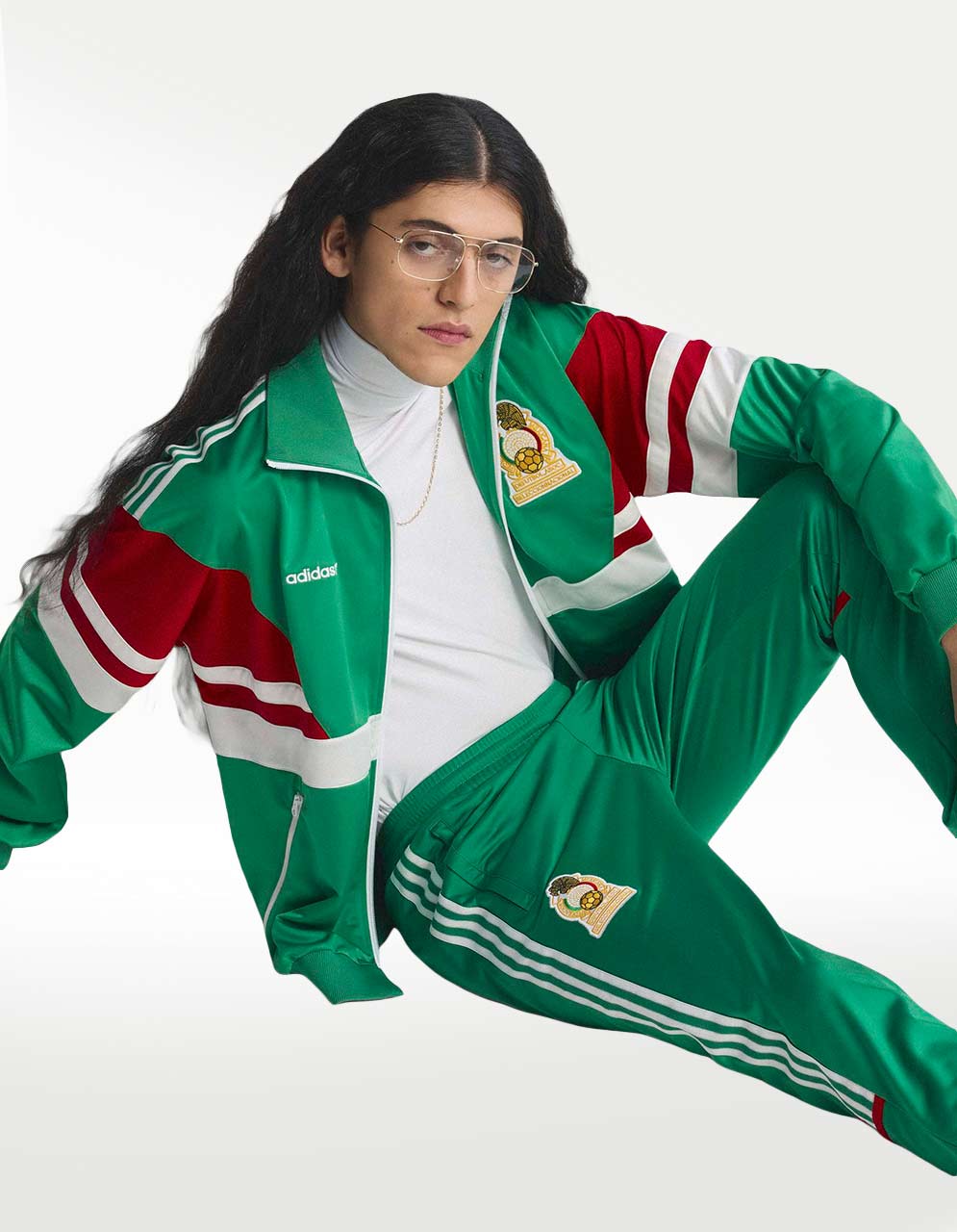 Pants Adidas México FMF TP 86 Verde - Mujer