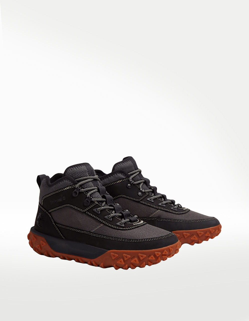 Tenis Timberland Mid Lace Up Gris - Hombre