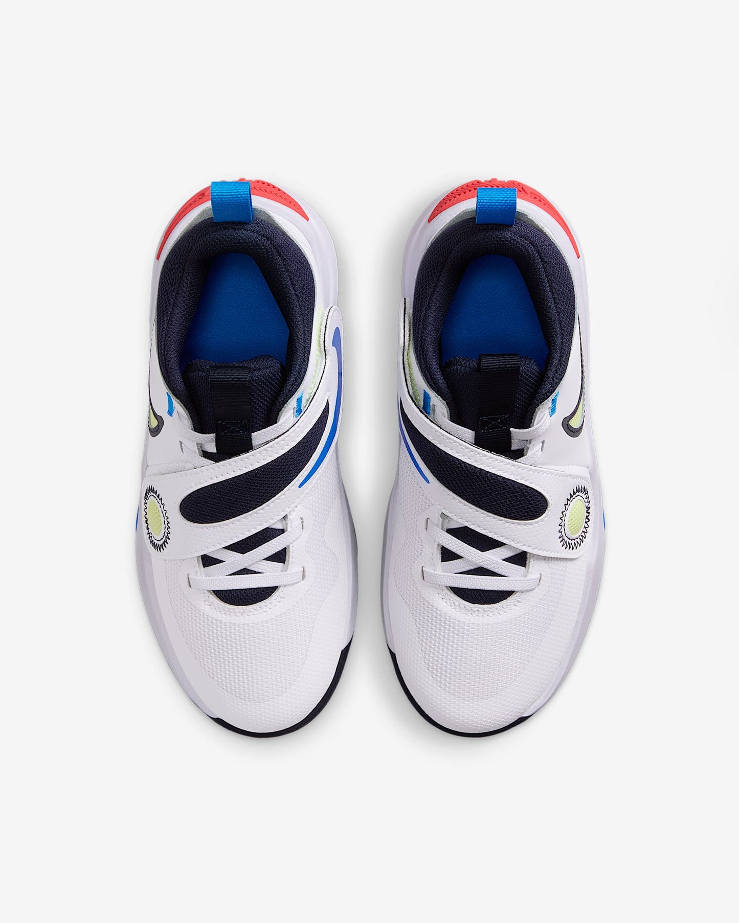 Tenis Nike Team Hustle D 11 Blanco - Niño