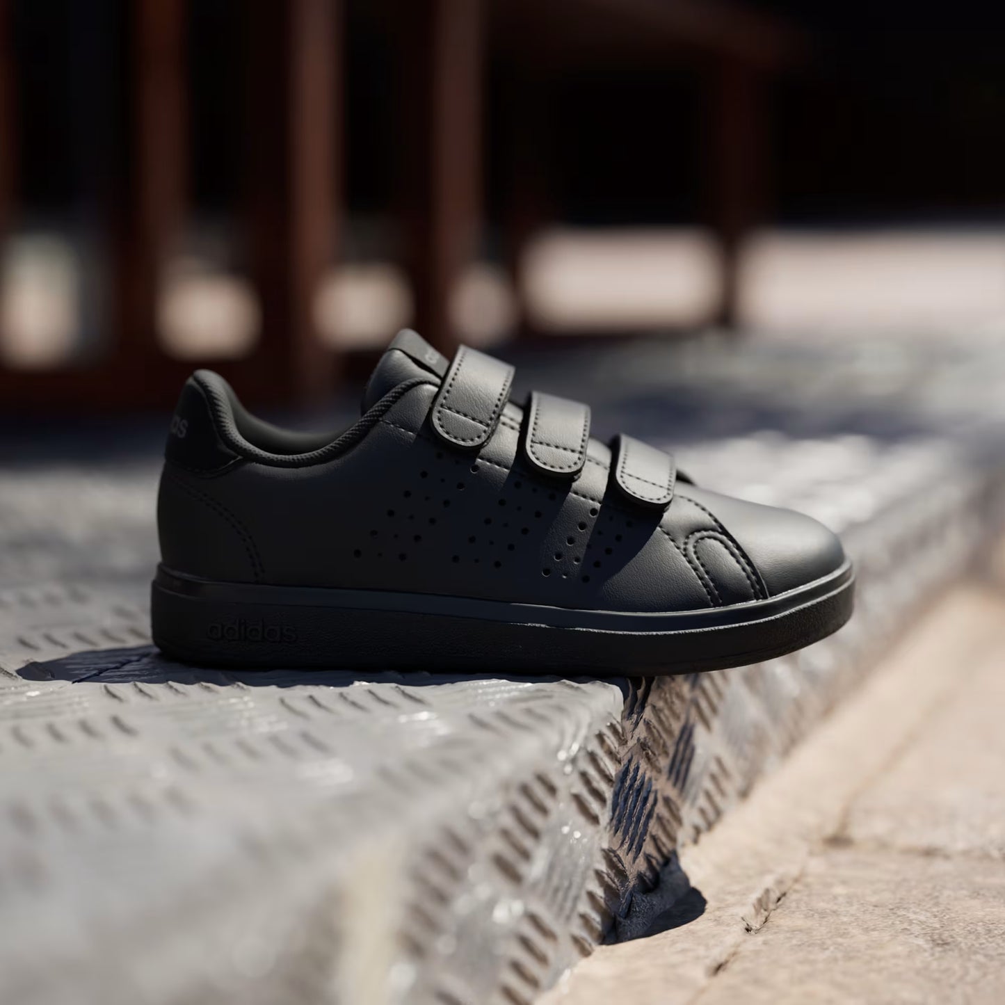Tenis Adidas Advantage Base 2.0 Kids Negro - Niños