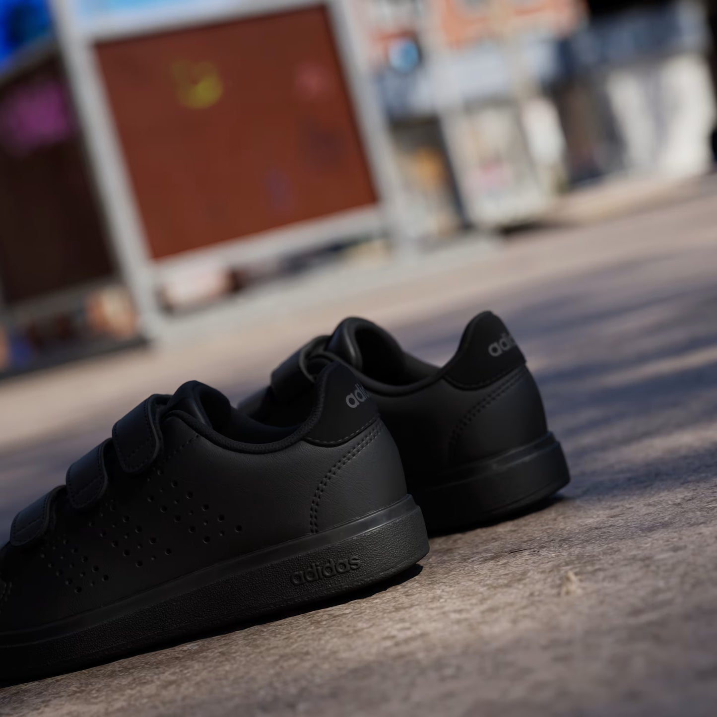 Tenis Adidas Advantage Base 2.0 Kids Negro - Niños