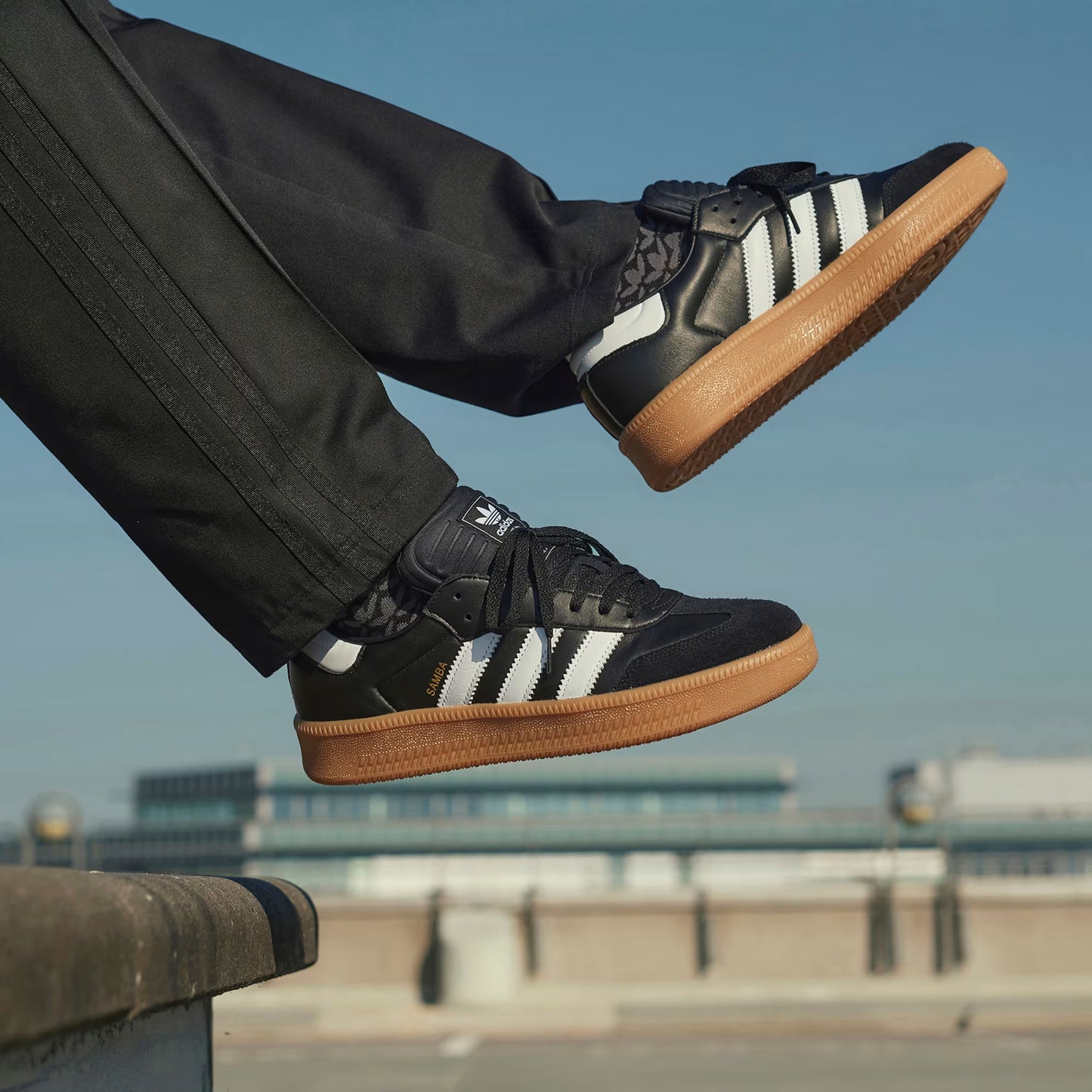 Tenis Adidas Samba XLG Negro - Mujer