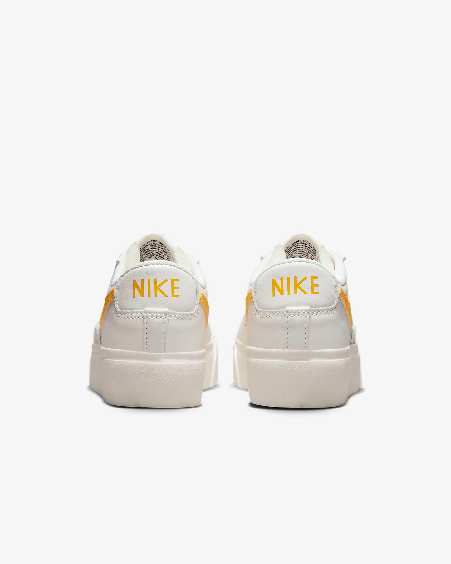 Tenis Nike Blazer Low Platform Mujer - Amarillo
