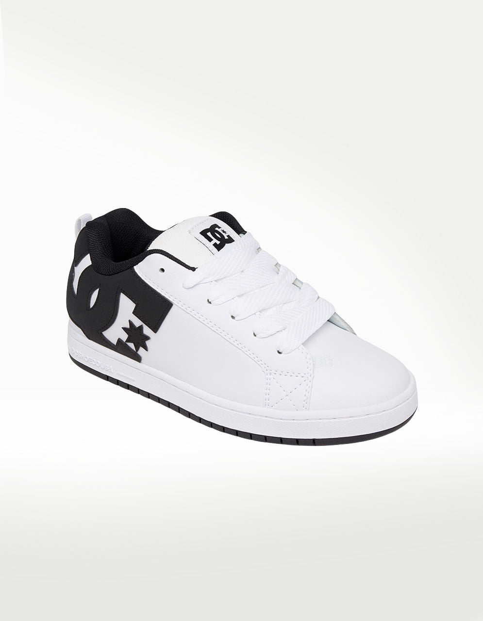 Tenis DC Shoes Court Graffik Blanco - Hombre