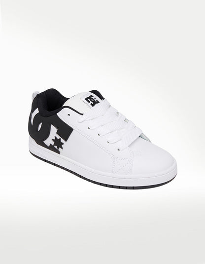 Tenis DC Shoes Court Graffik Blanco - Hombre