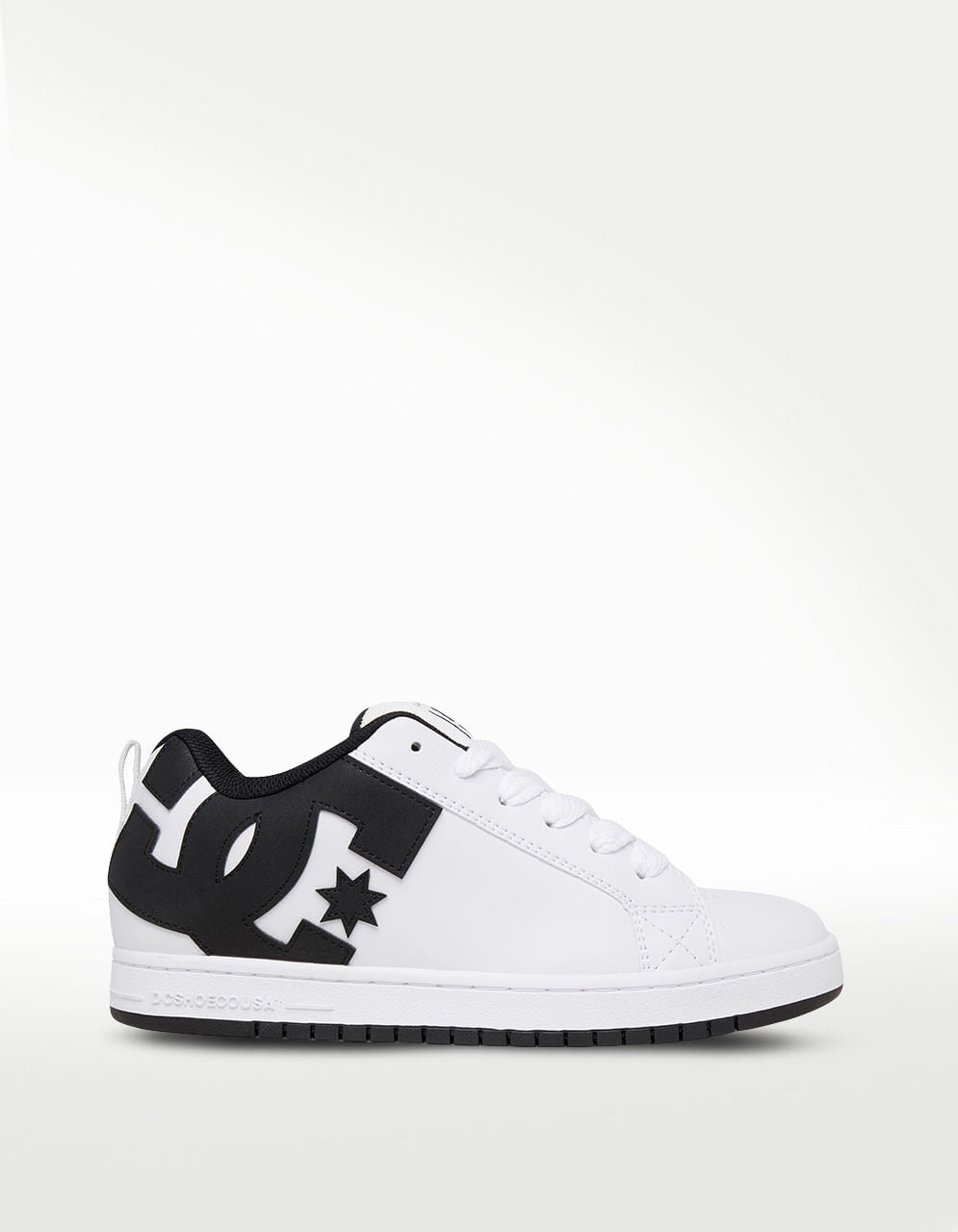 Tenis DC Shoes Court Graffik Blanco - Hombre