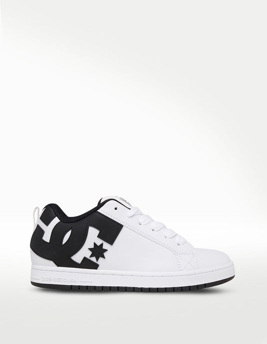Tenis DC Shoes Court Graffik Blanco - Hombre