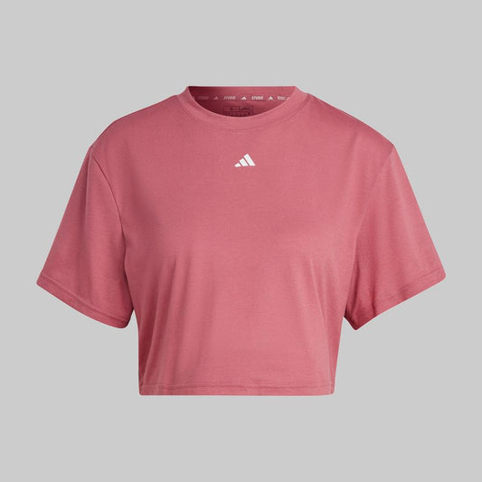 Playera Corta Adidas Rosa - Mujer