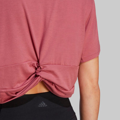 Playera Corta Adidas Rosa - Mujer