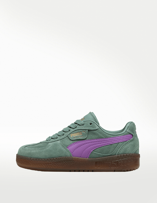 Tenis Puma Palermo Moda Xtra Gum Verde Salvia - Mujer