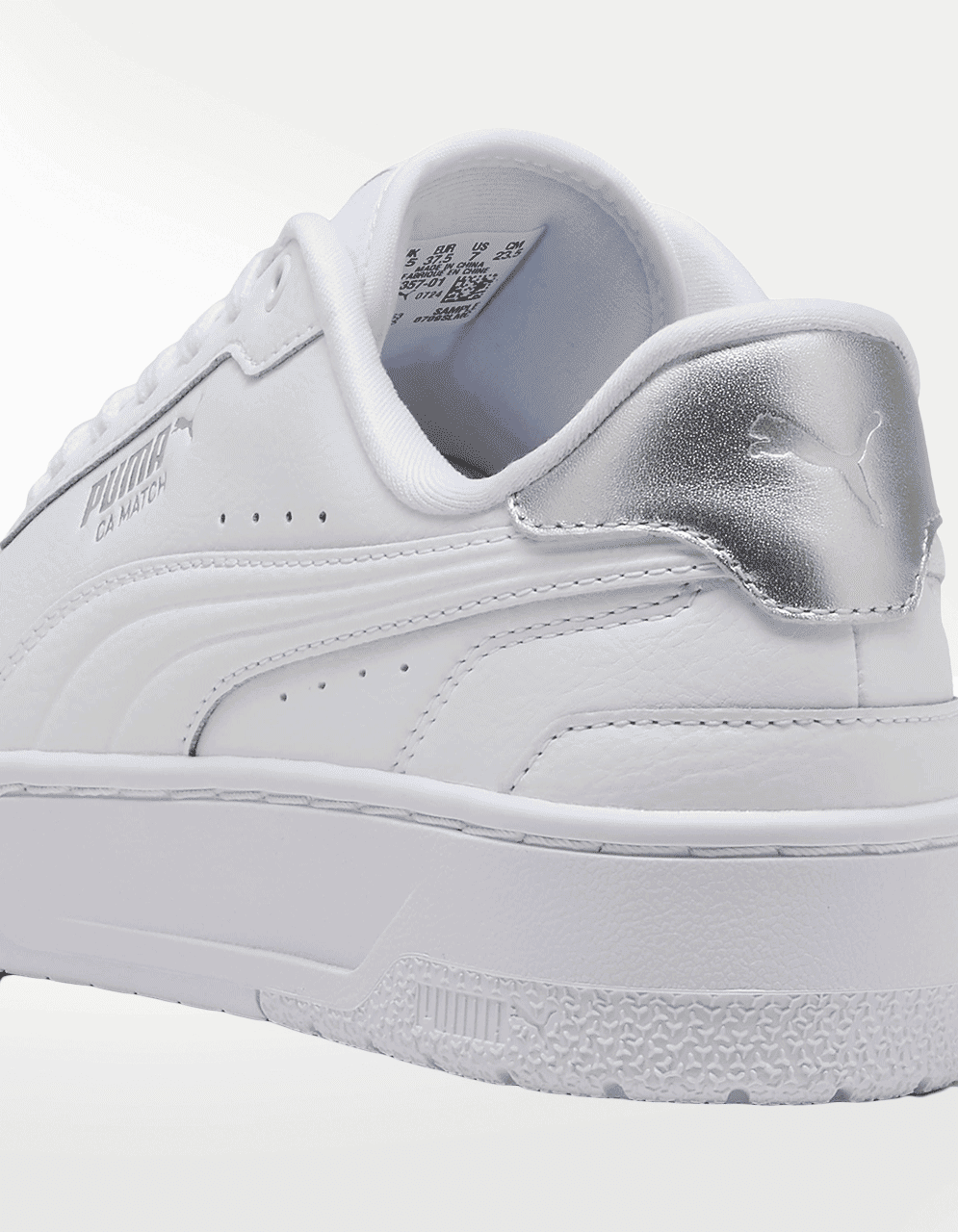 Tenis Puma CA Match Metallic Blanco - Mujer