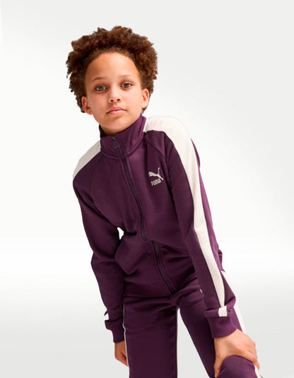 Chamarra Puma Classics T7 Track Morado - Niña