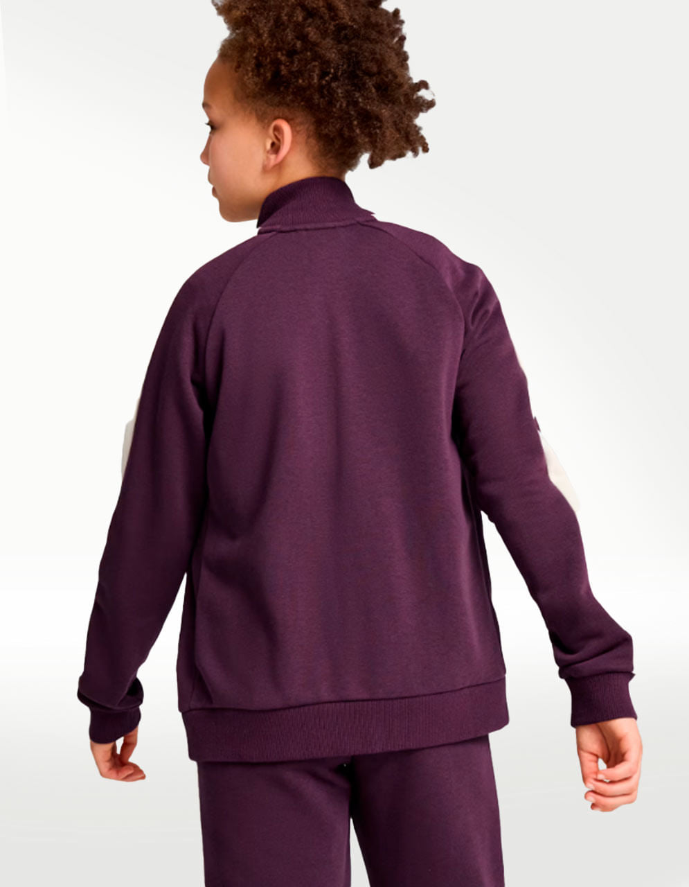 Chamarra Puma Classics T7 Track Morado - Niña