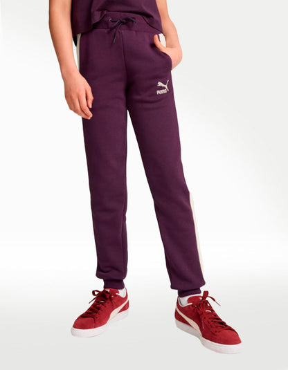 Pants Puma Classics T7 Track Morado - Niña
