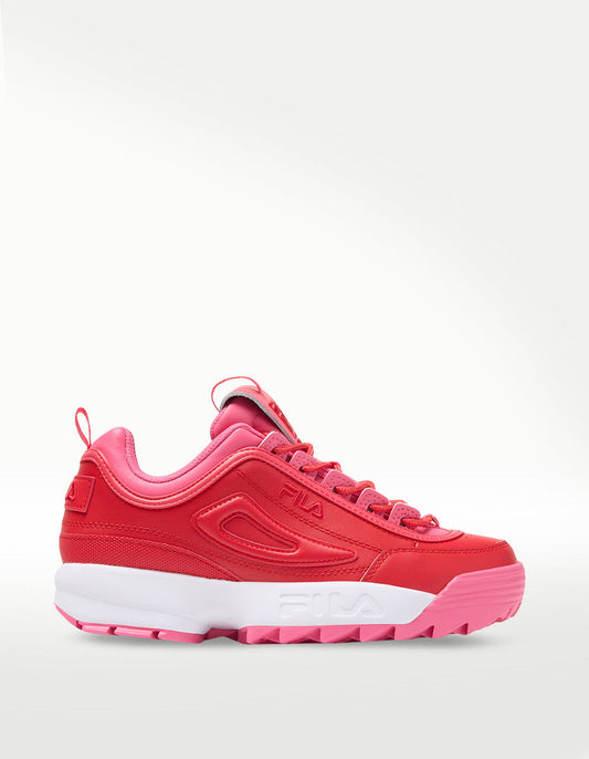 Tenis Fila Disruptor 2 Premium Rosa - Mujer