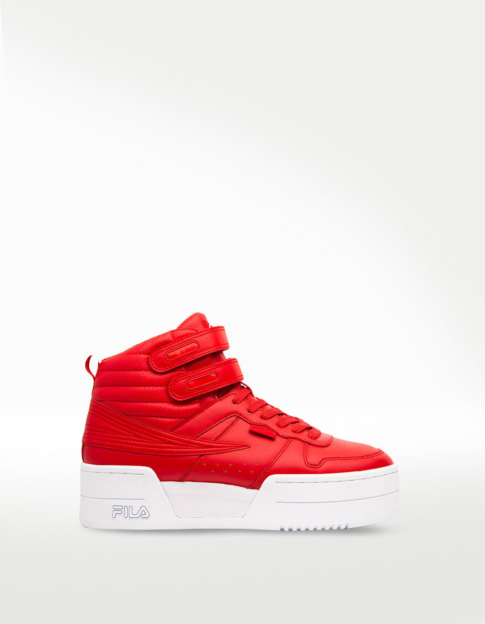 Tenis Fila F-14 Lifted Rojo - Mujer