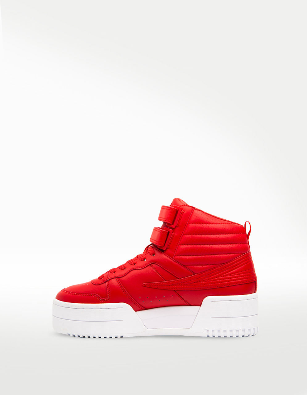 Tenis Fila F-14 Lifted Rojo - Mujer