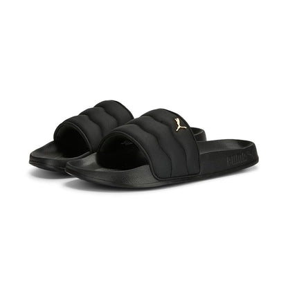 Sandalias Puma Leadcat Puffy Slide Negro - Mujer