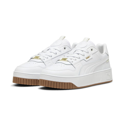Tenis Puma Carina Street Lux Blanco - Mujer