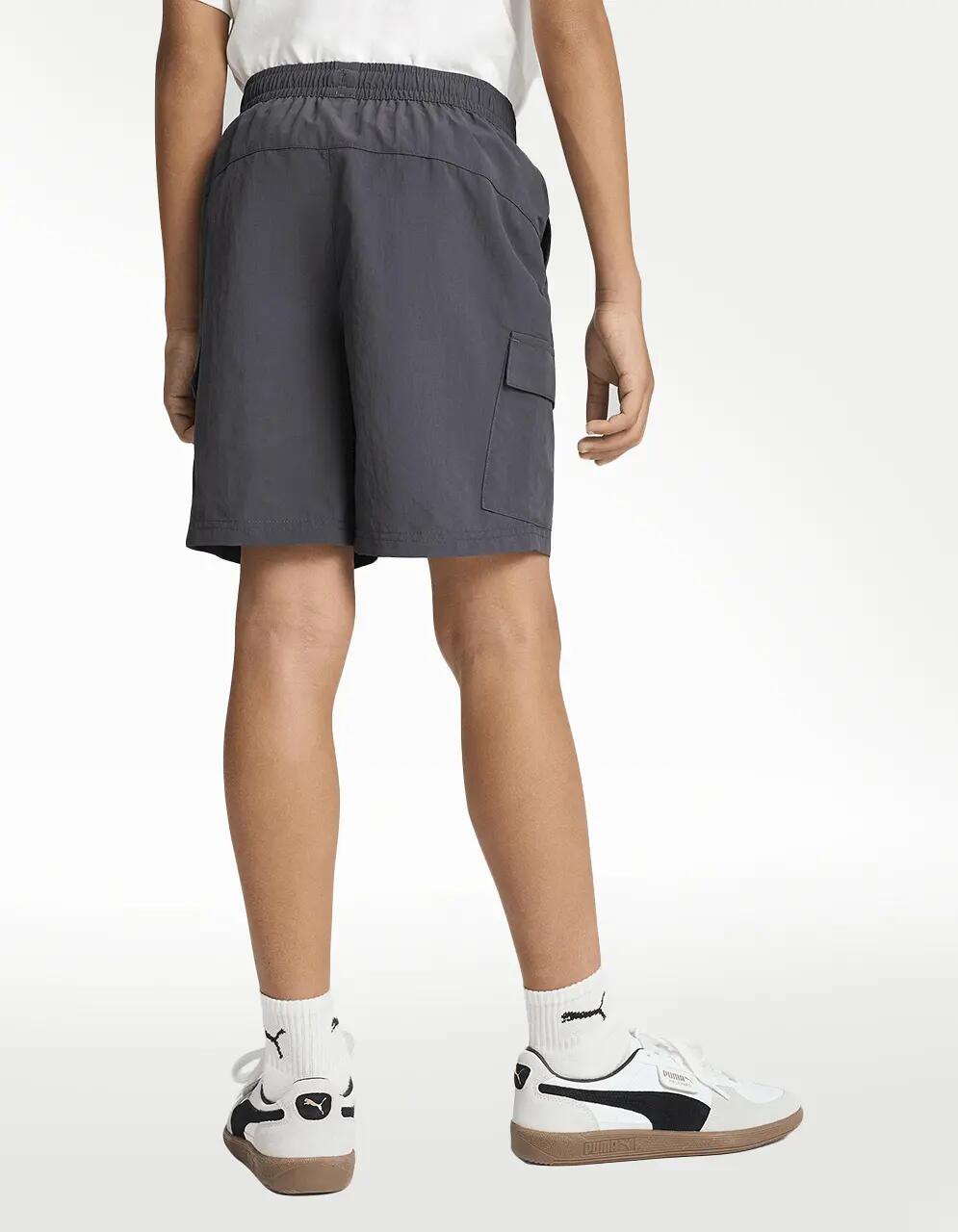 Short Puma Classics Cargo Gris - Niño