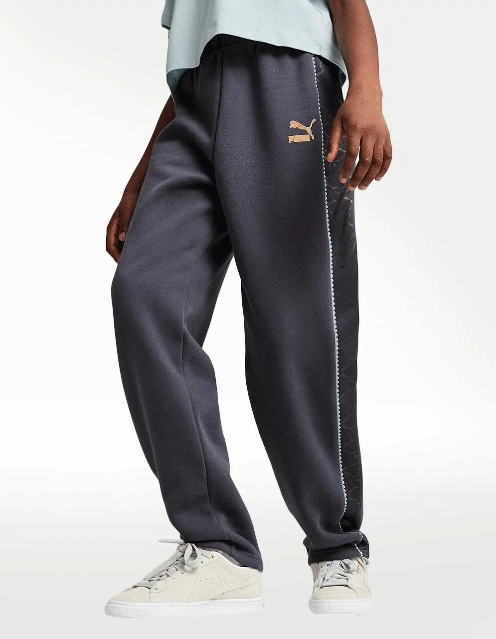 Pants Puma Off Side Gris - Niña