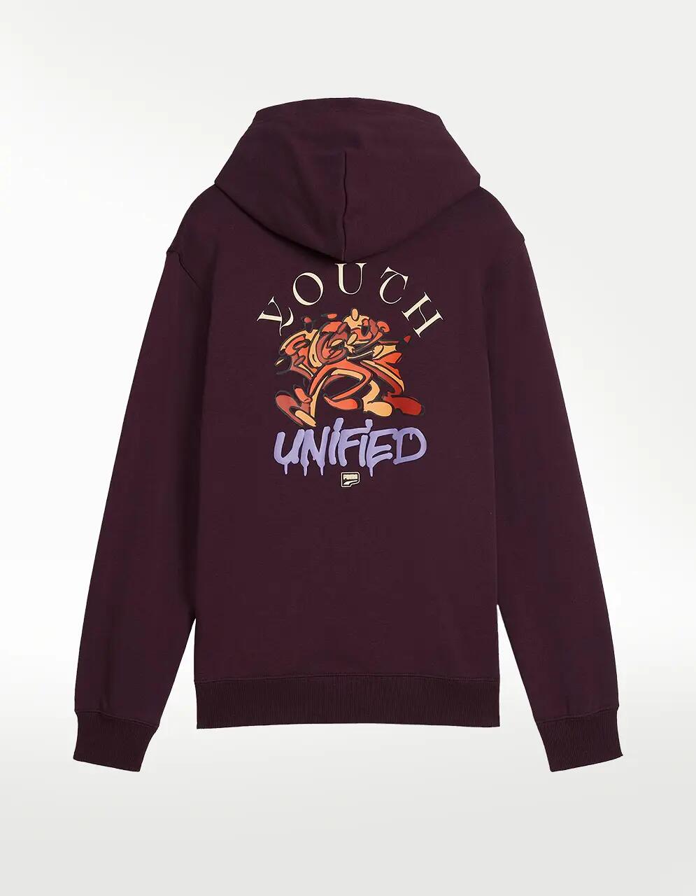 Sudadera Puma Downtown Graphic Negro - Niño
