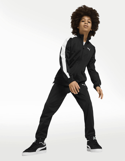 Chamarra Puma T7 Always On Track Negro - Niño