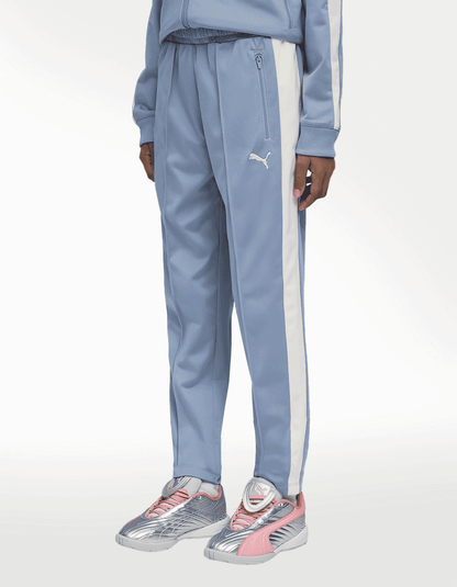 Pants Puma T7 Always On Slim Track Azul - Niña