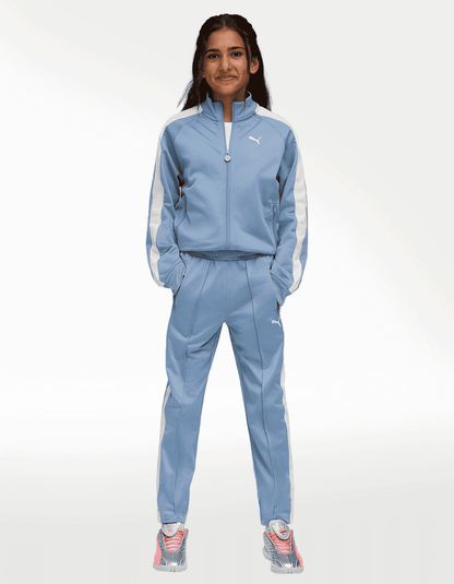 Pants Puma T7 Always On Slim Track Azul - Niña