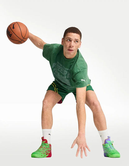 Playera Puma Hoops X TMNT I Multicolor - Hombre
