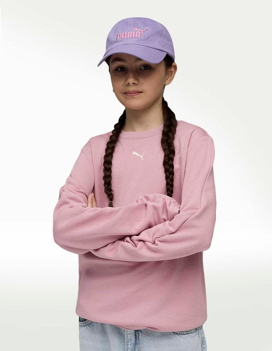 Sudadera Puma Bowtique Crew TR Rosa - Niña