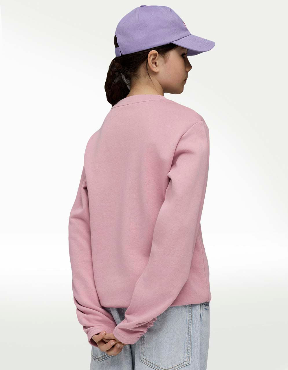 Sudadera Puma Bowtique Crew TR Rosa - Niña