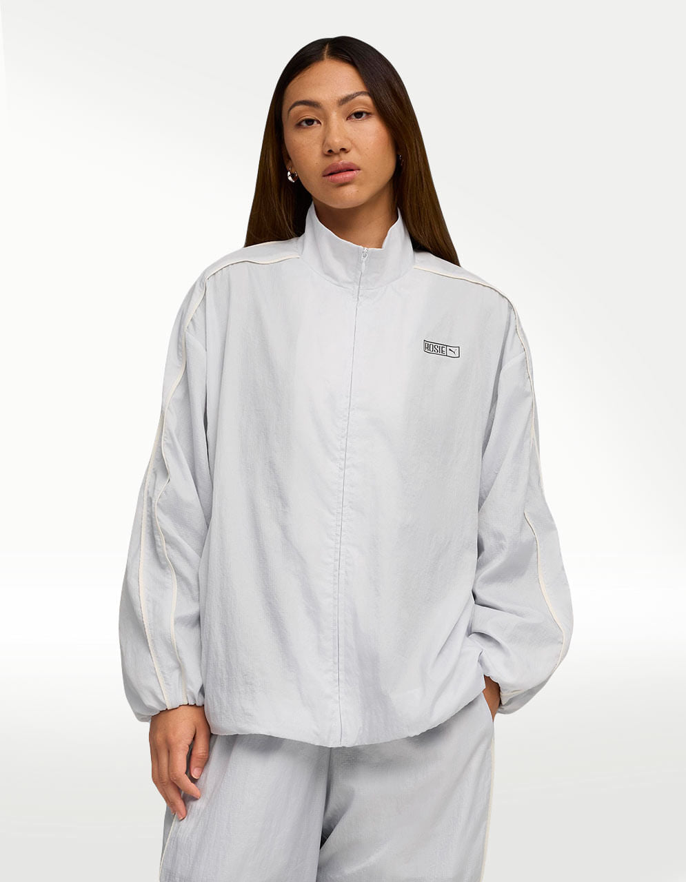 Chamarra Puma X Rosé T7 Oversized Track Multicolor - Mujer