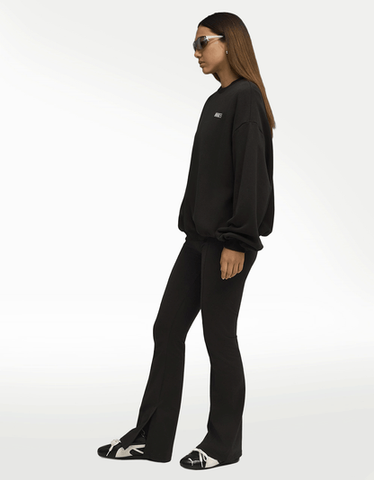 Sudadera Puma X Rosé Oversized Crew TR Negro - Mujer