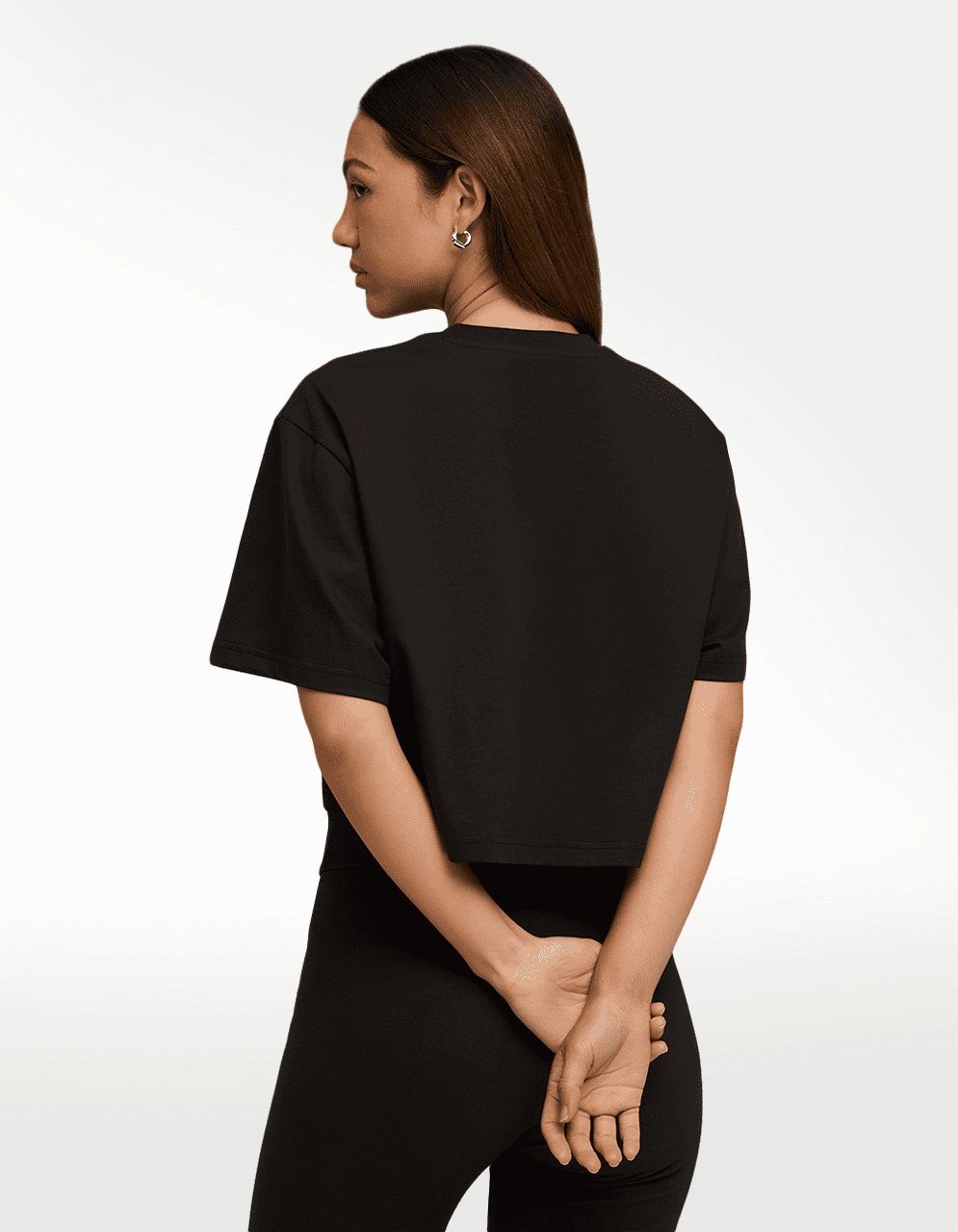 Playera Puma X Rosé Relaxed Negro - Mujer