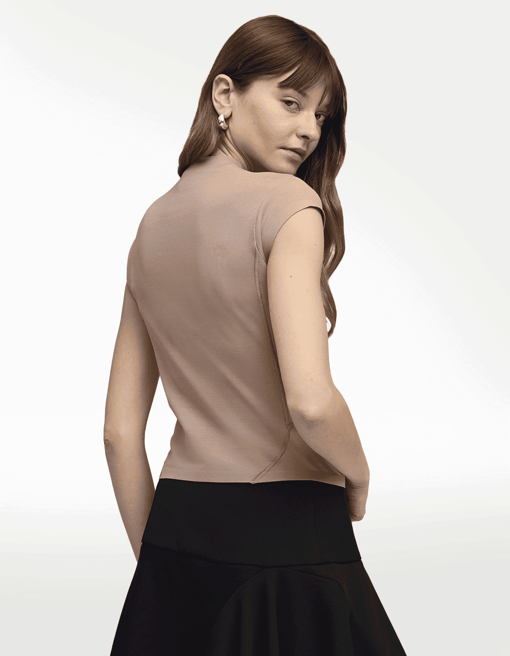 Playera Puma Pumatech Sense Dryce Café - Mujer