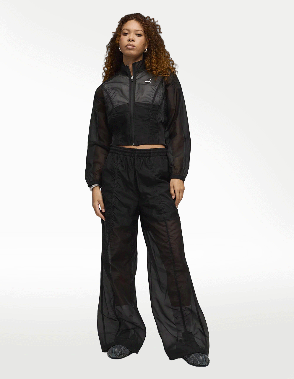 Pants Puma Dare To Woven Negro - Mujer