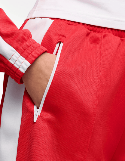 Short Puma T7 Relaxed Pintuck Rojo - Mujer