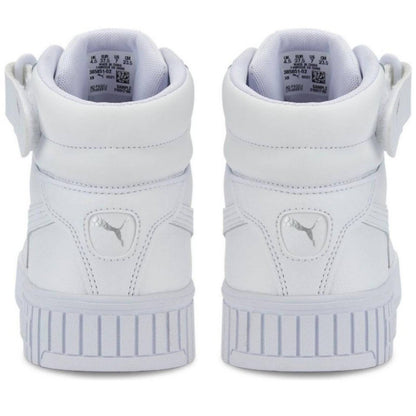 Tenis Puma Carina 2.0 Mid Blanco - Mujer