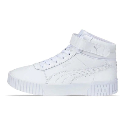Tenis Puma Carina 2.0 Mid Blanco - Mujer